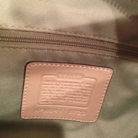 Authentic Coach purse - Picture 2 of 4
